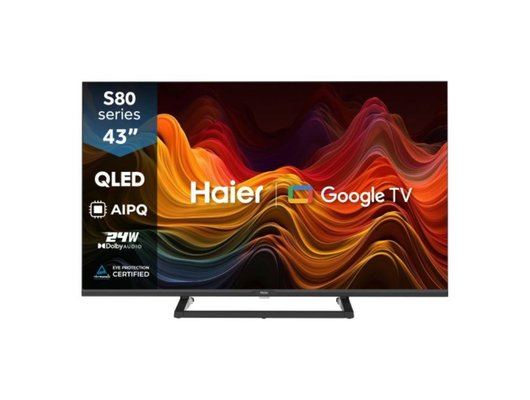 4K (Ultra HD) Smart телевизор HAIER H43S80GUX 43″, HQLED, Google TV, HDMI 2.1